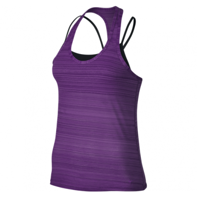 Nike Victory Tank, Cosmic Purple/Black/Cosmic Pur, L,  Nike