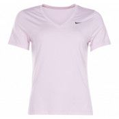 Nike Victory Women's Short-Sle, Barely Rose/Black, L,  Tränings-T-Shirts