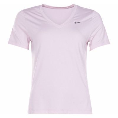Nike Victory Women's Short-Sle, Barely Rose/Black, L,  Tränings-T-Shirts