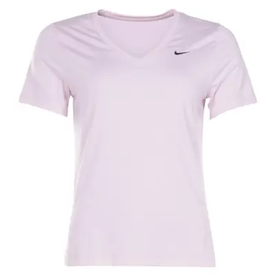 Nike Victory Women's Short-Sle, Barely Rose/Black, S,  Nike