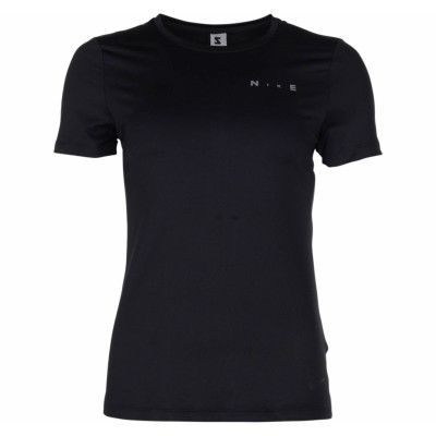 Nike Victory Women's Short-Sle, Black/Black/Oil Grey, M,  T-Shirts