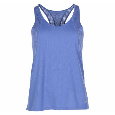 Nike Women's Running Tank, Indigo Storm/Reflective Silv, Xl,  Löparkläder
