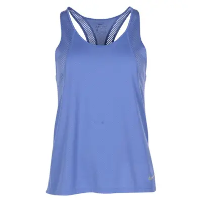 Nike Women's Running Tank, Indigo Storm/Reflective Silv, Xs,  Nike