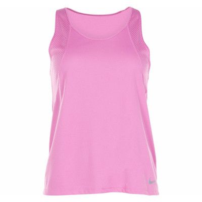Nike Women's Running Tank, Magic Flamingo/Reflective Silv, Xs,  Nike