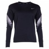 Nike Women's Running Top, Black/Reflective Silv, Xl, Nike