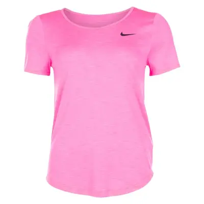 Nike Women's Running Top, Digital Pink/Htr/Black, Xs,  T-Shirts