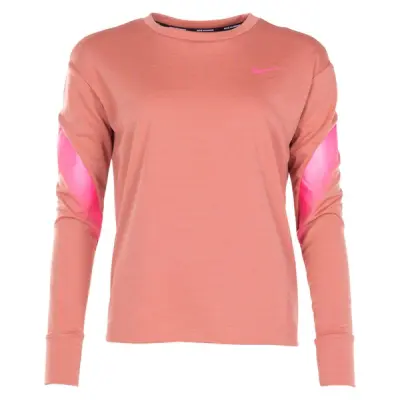 Nike Women's Running Top, Terra Blush/Digital Pink, M,  Löpar-T-Shirts
