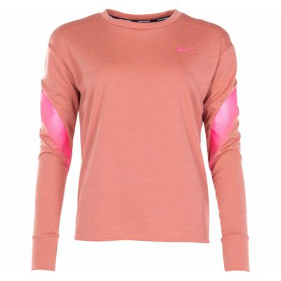 Nike Women's Running Top, Terra Blush/Digital Pink, S,  Nike