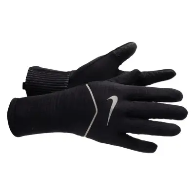 Nike Women's Sphere Running Gl, Black/Silver, Xs,  Löpartillbehör