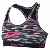 Nike Ya Hypercool Aop Bra Yth, Wolf Grey/Black/Black/Pink Pow, M, Nike