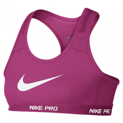 Nike Ya Hypercool Pro Bra Yth, Vivid Pink/Vivid Pink/Vivid Pi, S,  Nike