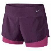 Perforated Rival 2in1 Short, Mulberry/Mulberry/Reflective S, Xl,  Nike