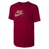Sb Df Icon Logo Tee, Gym Red/Gym Red/Team Red, M, Nike