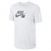 Sb Df Icon Logo Tee, White/White/Cool Grey, S, Nike
