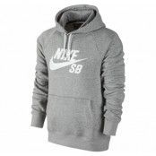 Sb Icon Po Fleece, Dk Grey Heather/White, Xl, Nike