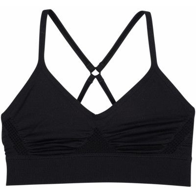 Seamless Light Bra, Black/White, Xs,  Nike