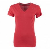 Slim Dfc Ss V-Neck, Action Red/Cool Grey, L,  Nike