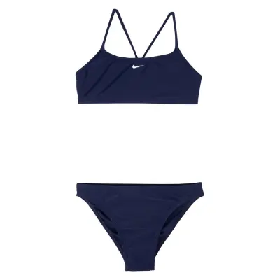 Sport Top 2p Nylon Core Solids, Midnight Navy, 46,  Bikinis