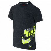 Ss Camo Pkt Tee Yth, Black/Volt/Volt, M, Nike