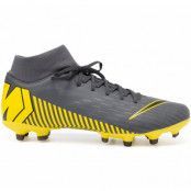 Superfly 6 Academy Fg/Mg, Dark Grey/Black-Dark Grey, 4,  Nike