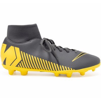 Superfly 6 Club Fg/Mg, Dark Grey/Black-Opti Yellow, 12,  Nike