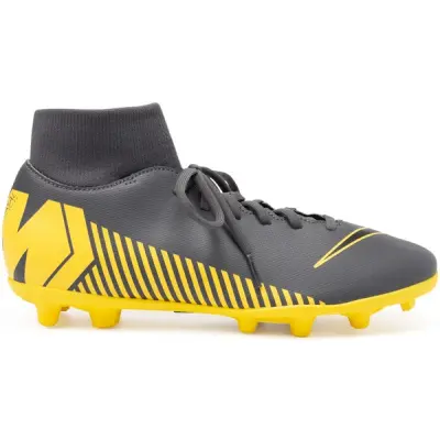Superfly 6 Club Fg/Mg, Dark Grey/Black-Opti Yellow, 9.5,  Nike
