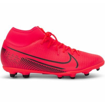 Superfly 7 Club Fg/Mg, Laser Crimson/Black-Laser Crim, 12.5,  Nike