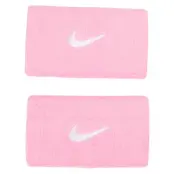 Nike Swoosh Doublewide Wristba, Pink/White, Onesize,  Benskydd Och Tillbehör