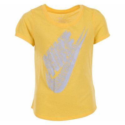 Tri Blend Palm Futura Tee Yth, Varsity Maize, Xs,  Nike