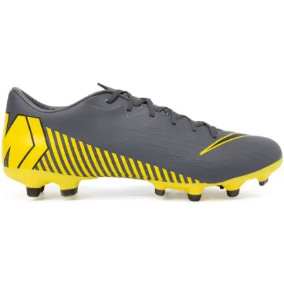 Vapor 12 Academy Fg/Mg, Dark Grey/Black-Dark Grey, 9.5,  Nike Skor