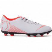 Vapor 12 Club Fg/Mg, Wolf Grey/Lt Crimson-Black, 11,  Nike