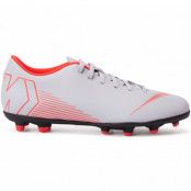 Vapor 12 Club Fg/Mg, Wolf Grey/Lt Crimson-Black, 9,  Nike