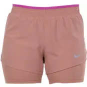 W Nk 10k 2in1 Short, Rose Gold/Active Fuchsia/Wolf, S,  Löparshorts