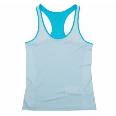 W Nk Brthe Rapid Tank, Glacier Blue/Vivid Sky, Xs,  Nike