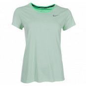 W Nk Brthe Rapid Top Ss, Fresh Mint/Electro Green, L,  Nike