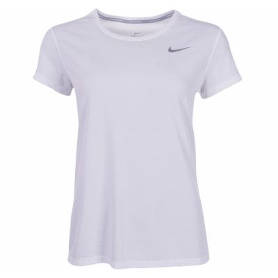 W Nk Brthe Rapid Top Ss, White/White, S,  Nike