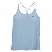 W Nk Dry Miler Tank, Glacier Blue/Glacier Blue, S,  Nike