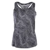 W Nk Dry Miler Tank Prnt, Black/Reflective Silv, M,  Nike