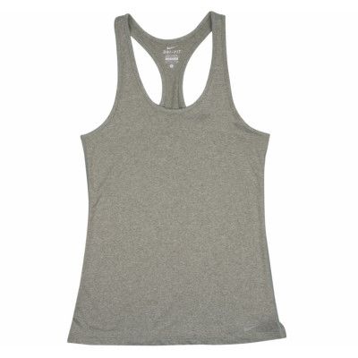 W Nk Dry Tank Balance, Dk Grey Heather/Flt Silver, Lt,  Nike