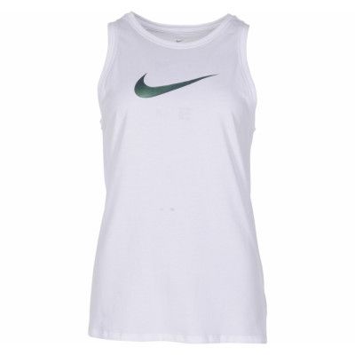 W Nk Dry Tank Dfc Brand, White/Pure Platinum, M,  Löparkläder