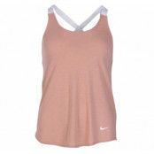W Nk Dry Tank Elastika, Rose Gold/Htr/White, M, Löpar-Linnen