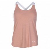 W Nk Dry Tank Elastika, Rose Gold/Htr/White, S,  Löpar-Linnen