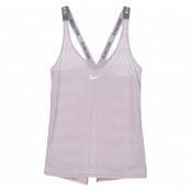 W Nk Dry Tank Elstika Nike Jaq, Particle Rose/Gunsmoke/White, M, Nike