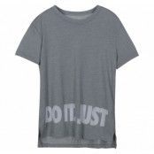 W Nk Dry Tee Hilo Jdi, Light Pumice/Clay Green/Htr, Xs, Nike