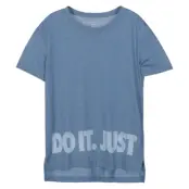 W Nk Dry Tee Hilo Jdi, Ocean Bliss/Noise Aqua/Htr, Xs,  Tränings-T-Shirts