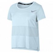 W Nk Dry Top Ss City Core, Glacier Blue, L,  Nike