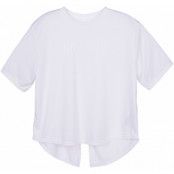 W Nk Dry Top Ss Fa18, White/Black, L,  T-Shirts