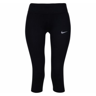 W Nk Essntl Cpri Df, Black/Black, Xs,  Nike