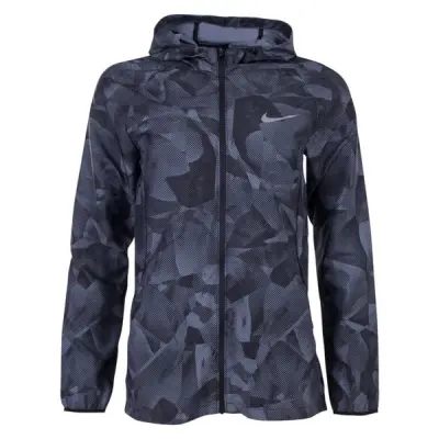 W Nk Essntl Jkt Hd Pr, Black/Black, Xs,  Nike