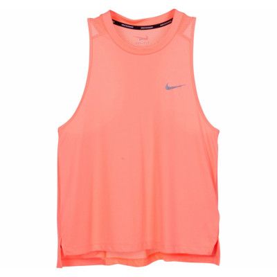 W Nk Miler Tank, Crimson Pulse, Xl,  Nike